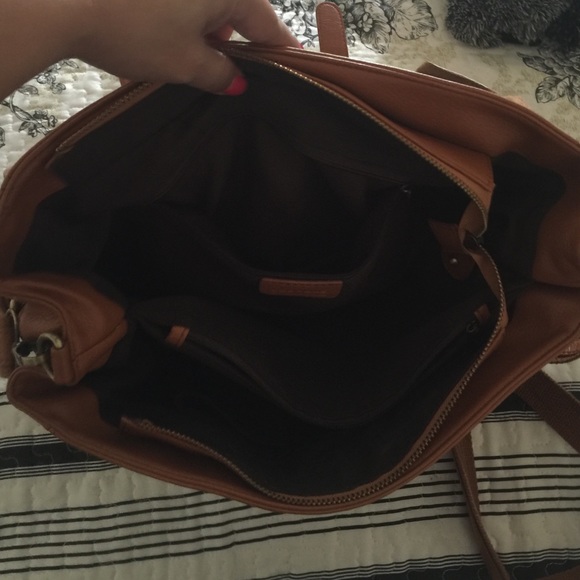 Large deep brown bag - Picture 4 of 4