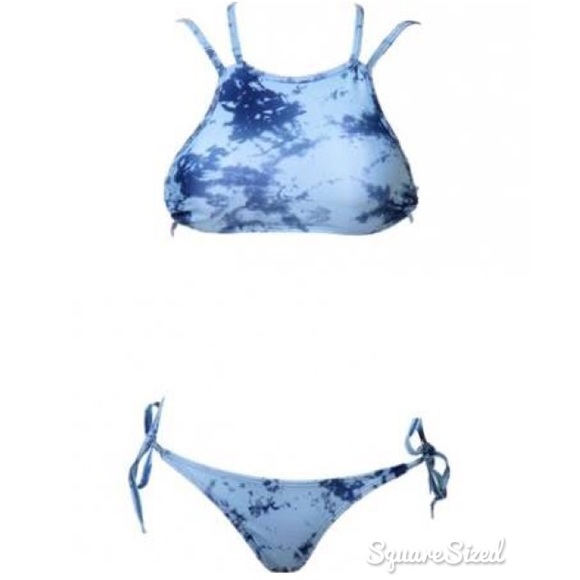 Tie dye bikini