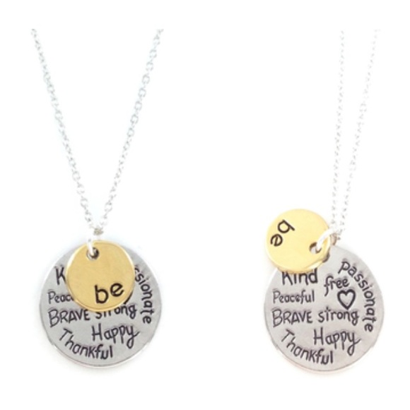 Just be Inspirational Necklace