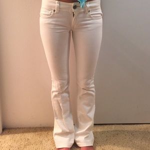 White jeans