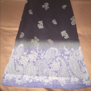 Express Ombré Paisley Skirt