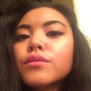 Fake septum ring in gold