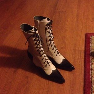 Made in Italy soft leather boots.