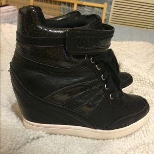 High Heel Sneakers "Pleather"