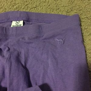 Victoria's Secret PINK leggings purple