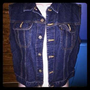 Express Denim Vest