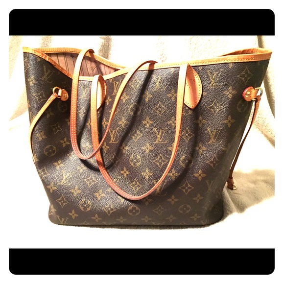 100% Authentic Louis Vuitton Never Full handbag - Picture 1 of 4