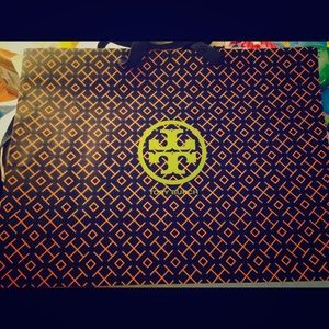 Tory burch medium paper bag