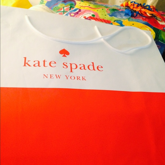 Kate spade large paper bag
