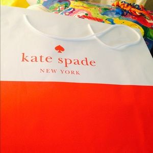 Kate spade large paper bag