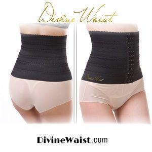New XS waist trainer cincher black