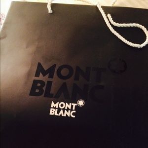 Mont Blanc small paper bag