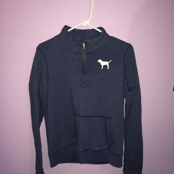 Victoria's Secret PINK half-zip pullover