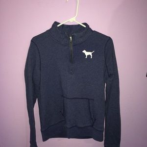 Victoria's Secret PINK half-zip pullover