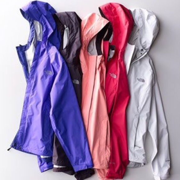 Blue North Face Rain Jacket