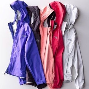 Blue North Face Rain Jacket