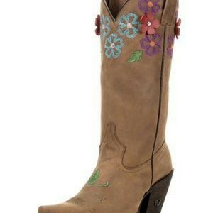 Women's Wildflower Cowgirl Boots in Saddle