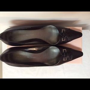 Bandolino Heel Pointed Toes Shoes Black 7.5