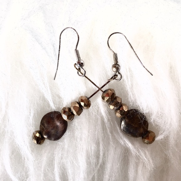Jewelry - Handmade "Antique Gold" Earrings
