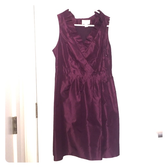 J Crew Blakely silk dress 6 petite