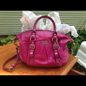 Limited Edition Color :Raspberry Coach Purse