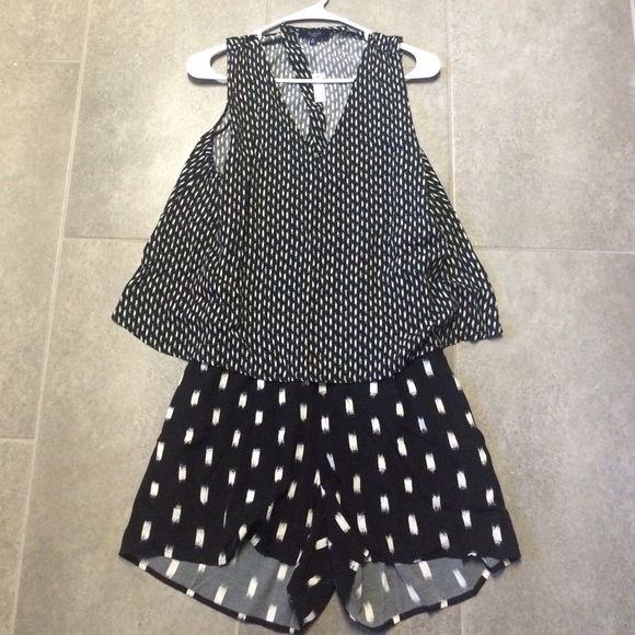Madewell Dresses & Skirts - Madewell Overlay Romper in Ikat