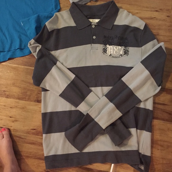 Aeropostale men's Long sleeve polo