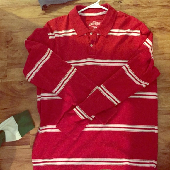 Aeropostale xl red polo