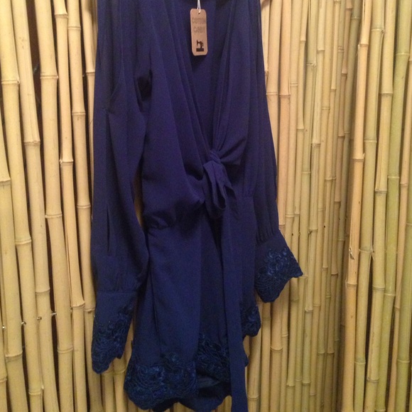 sexy. Classy. Romper. With embroidery.