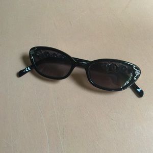 Black nonprescription sunglasses