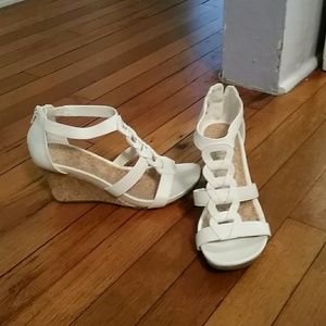 NEW!!!! Covington | White Sandal Wedges