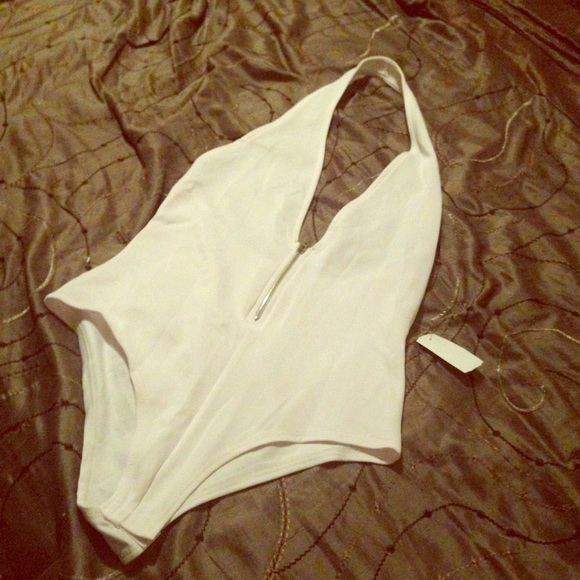 Snow White halter body suit