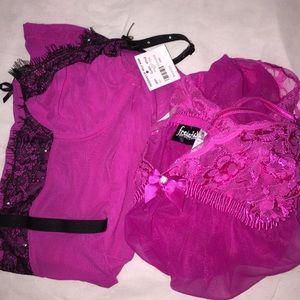 💕Bundled Frederick's of Hollywood lingeries; S