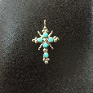 Turquoise Cross