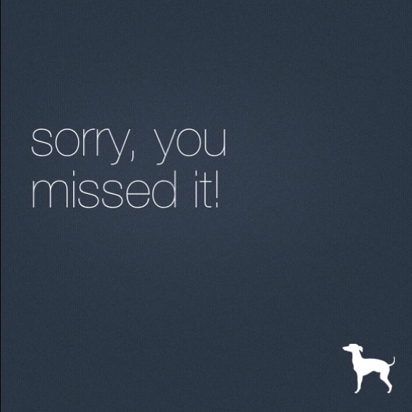 Everything below here is sold!