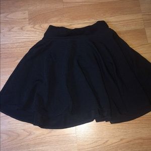Black Skater Skirt