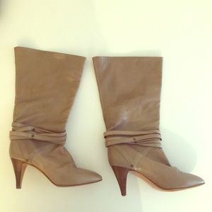 100% leather boots