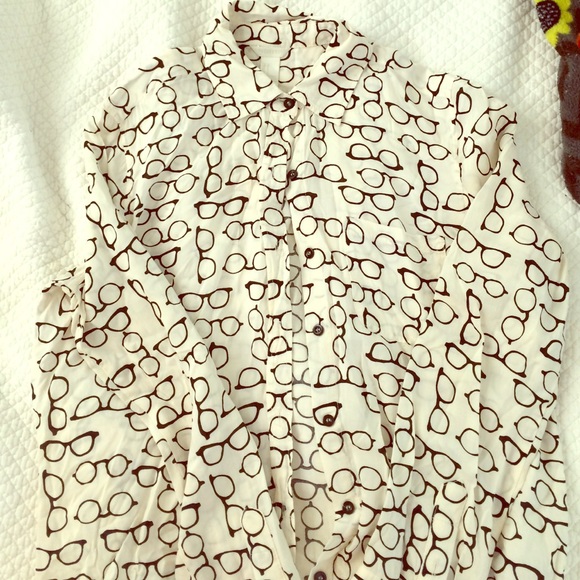 Forever 21 long sleeve collared shirt