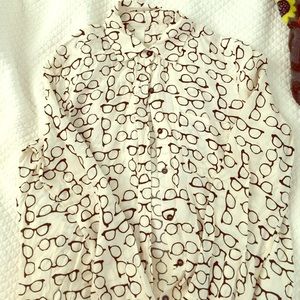 Forever 21 long sleeve collared shirt