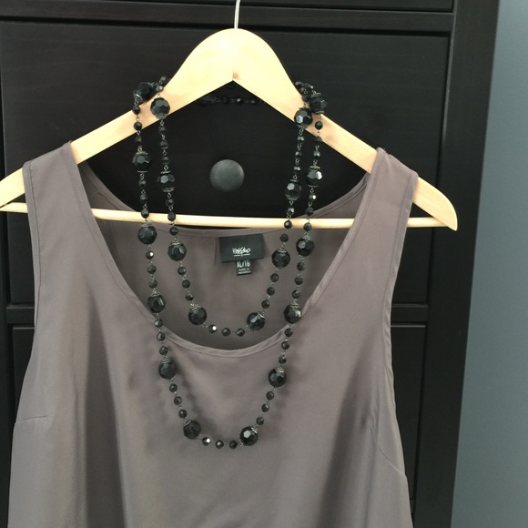 Jewelry - Black Beaded Necklace