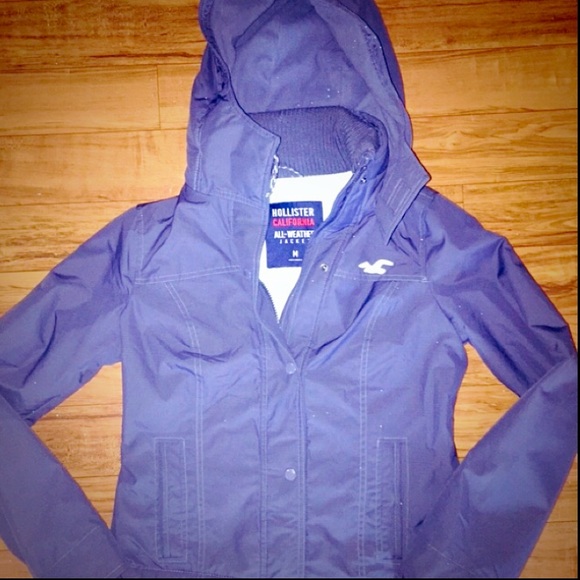 Gray Hollister Jacket🚫Sold🚫 - Picture 1 of 4