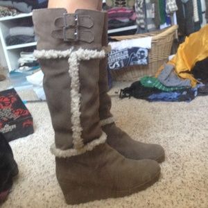 Vintage Juicy Couture winter knee high boots