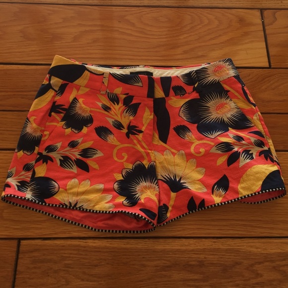 J. Crew size 2 Floral shorts