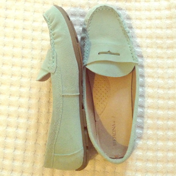 Merona Shoes - Merona Pastel Suede Loafers