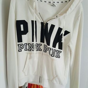 Pink hoodie