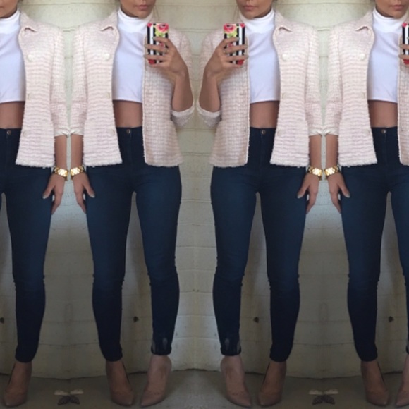 🔴Sold in bundle| Barneys New York tweed jacket - Picture 4 of 4