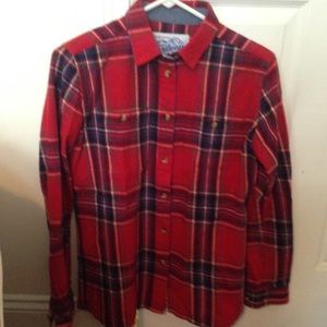 Warm flannel button down