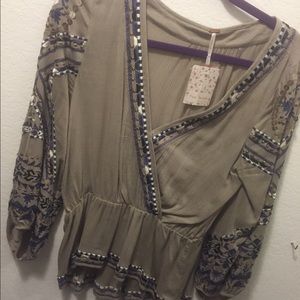 Free People boho top