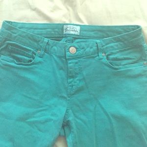 Turquoise Jeggings