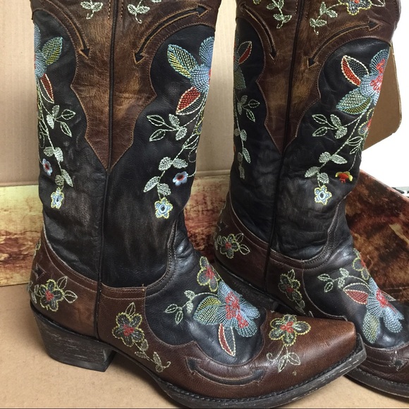 Old gringo cowboy boots 8